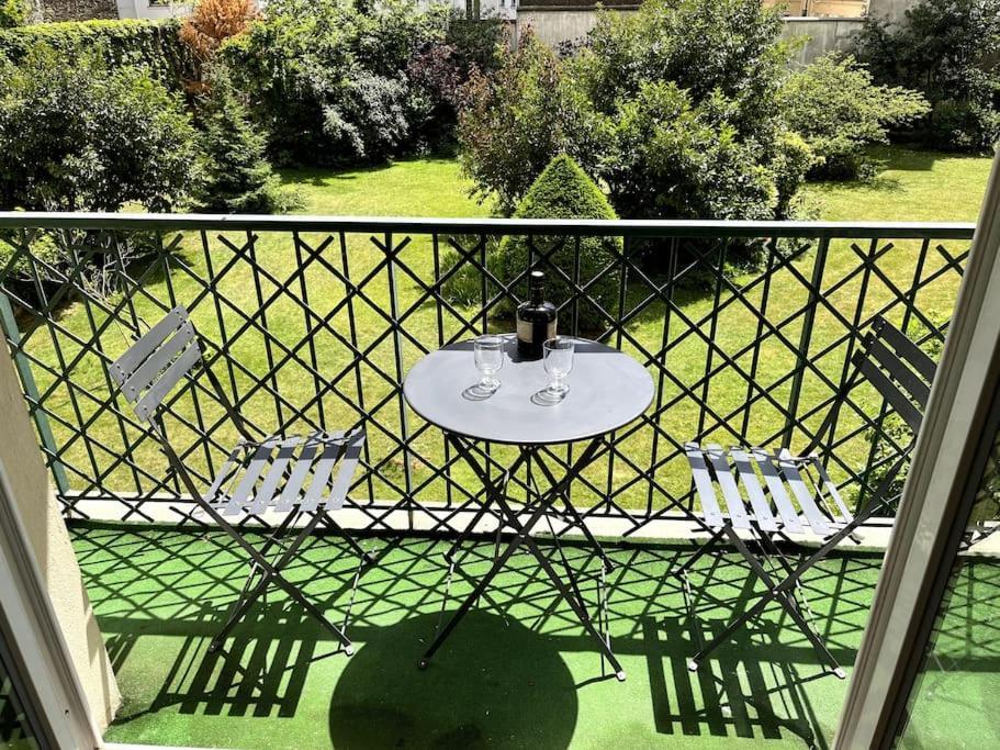 Superbe Appartement Avec Belle Vue Jardin Παρίσι Εξωτερικό φωτογραφία