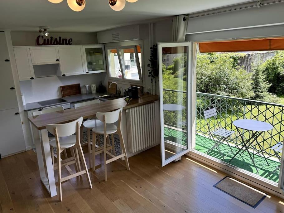 Superbe Appartement Avec Belle Vue Jardin Παρίσι Εξωτερικό φωτογραφία